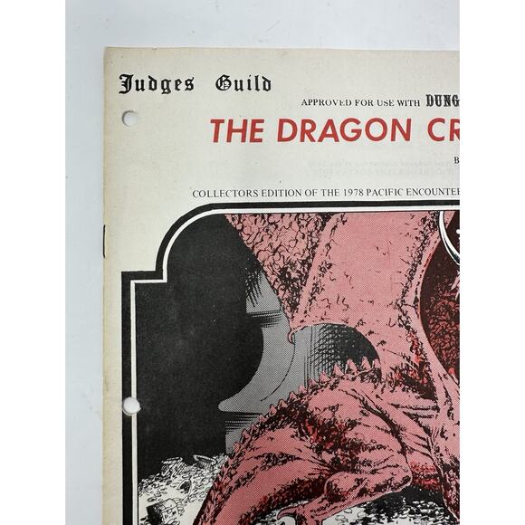 The Dragon Crown Judges Guild No. 76 1979 Dungeons & Dragons D&D - Picture 4 of 11